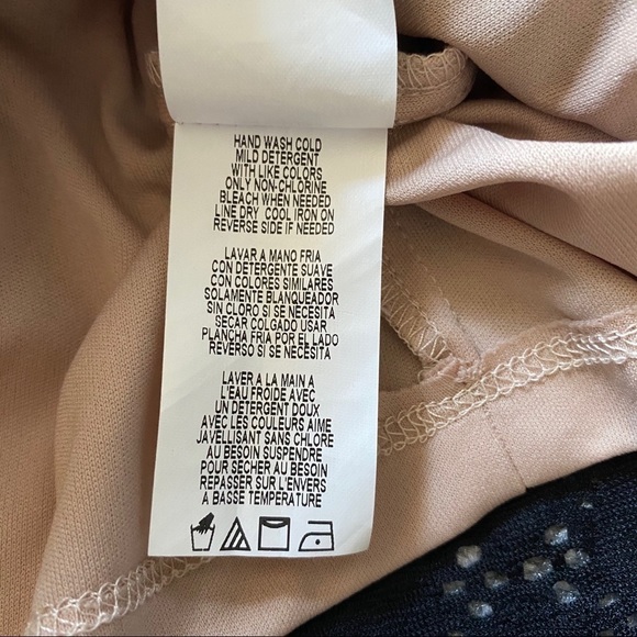 Tiana B. Black & Nude Lace Women's Midi Dress - Picture 8 of 11